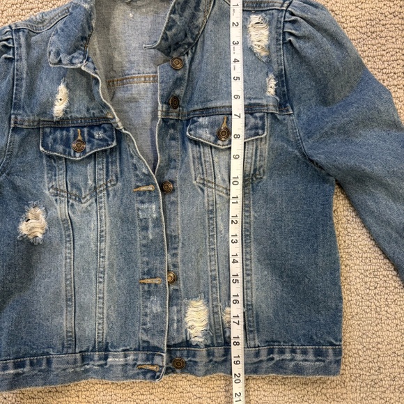 Custom Geez Louis Denim Jacket - Picture 3 of 4